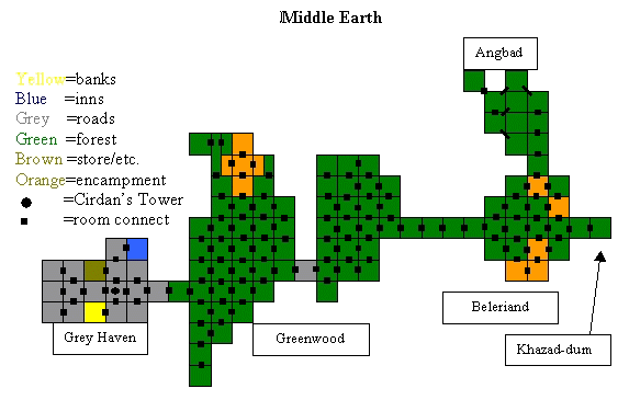 [Map of Middle Earth]